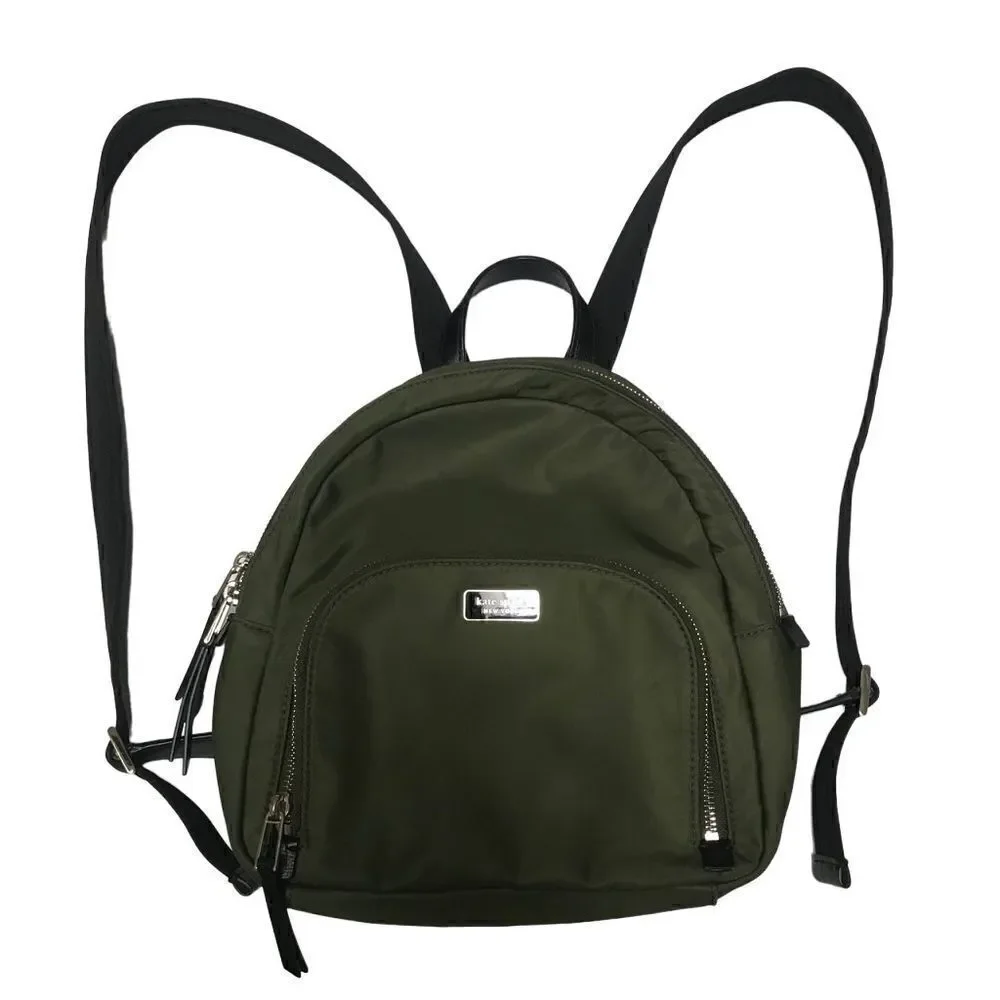 Kate Spade‎ New York Dawn sapling green nylon medium size backpack